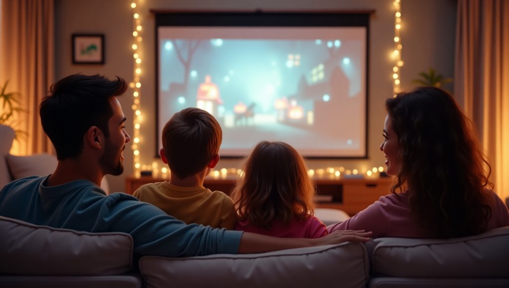 Clean Family Movie Night with Children - Family Friendly Movies