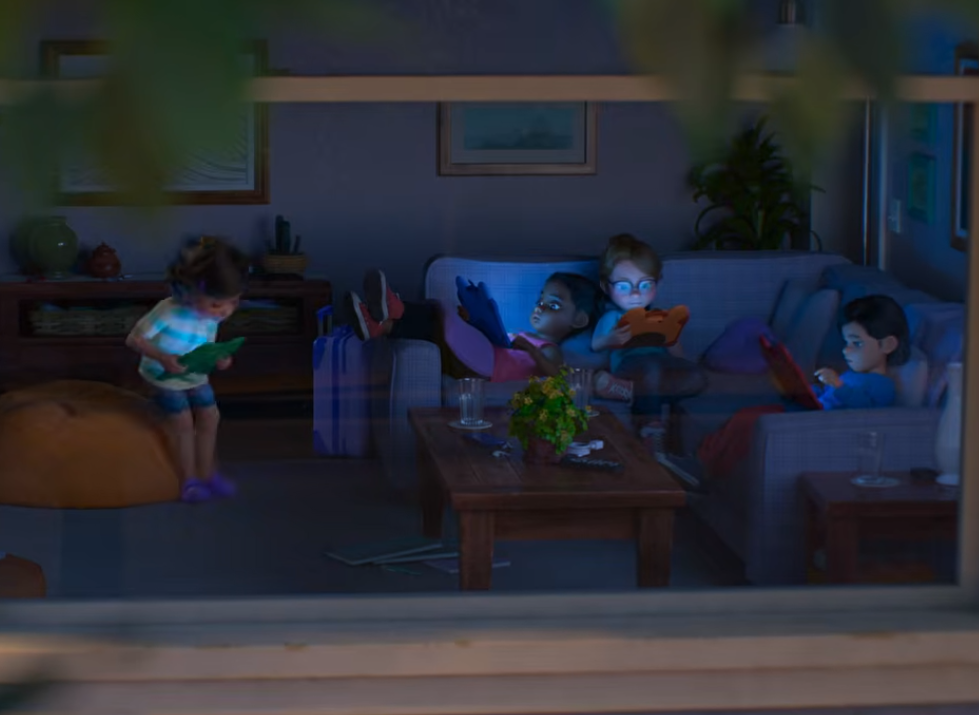 Toy Story 5 Children on Ipads All Day Screen Time Danger