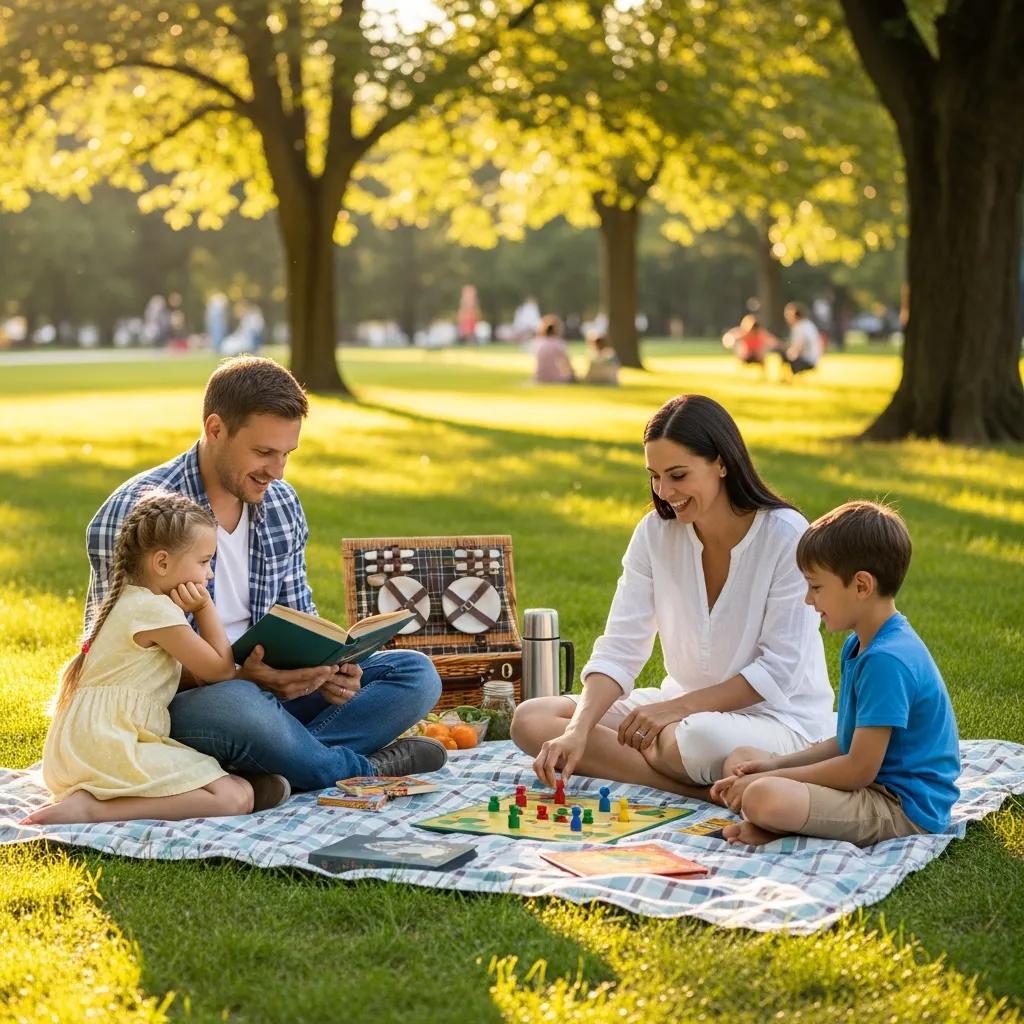 Best Parental Control Apps: A Complete Guide for Christian Families 3 family enjoying outdoor activities together for digital well being rather than screentime